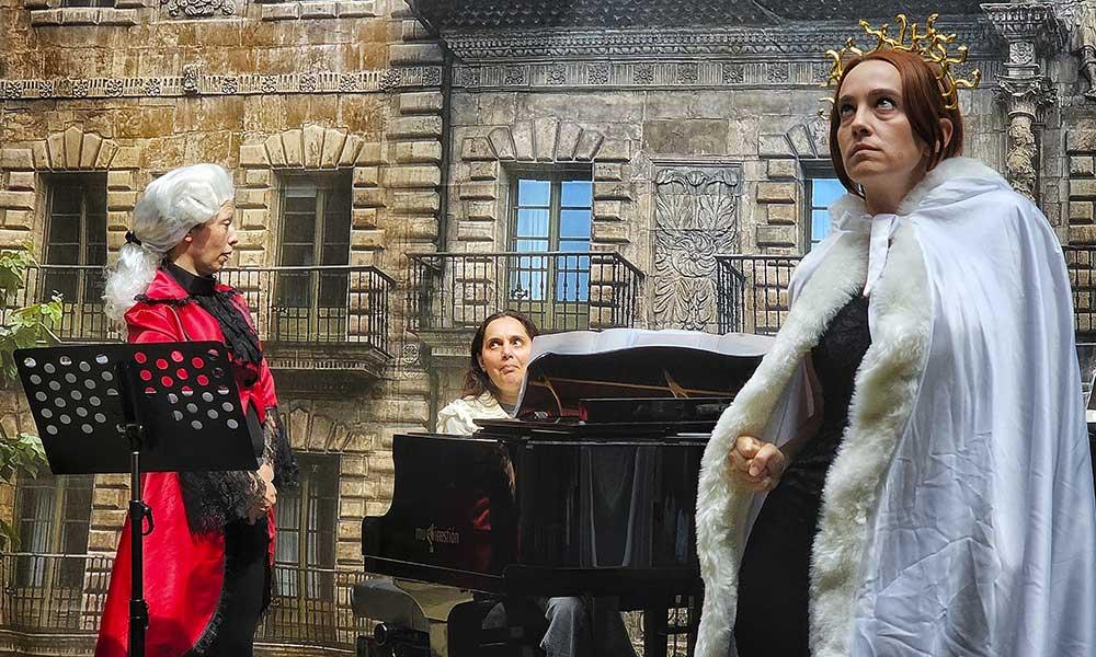 Aller à Image Susana Gudín Producciones ensaya Las cortes de la muerte en la Laboral