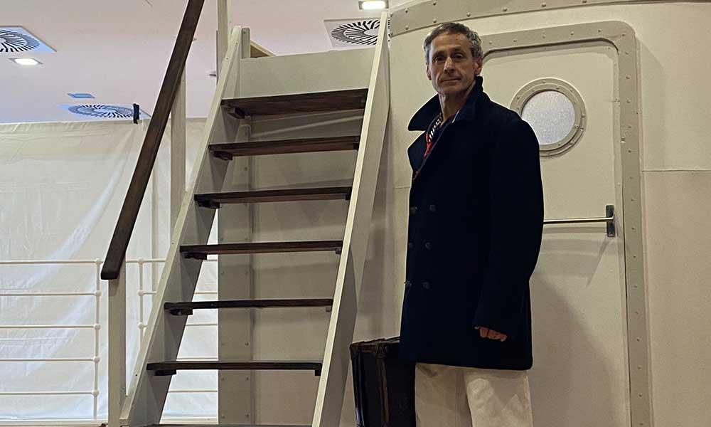 Ir a Imagen Higiénico Papel Teatro ensaya su nuevo espectáculo, El cocinero del Titanic, en la Laboral
