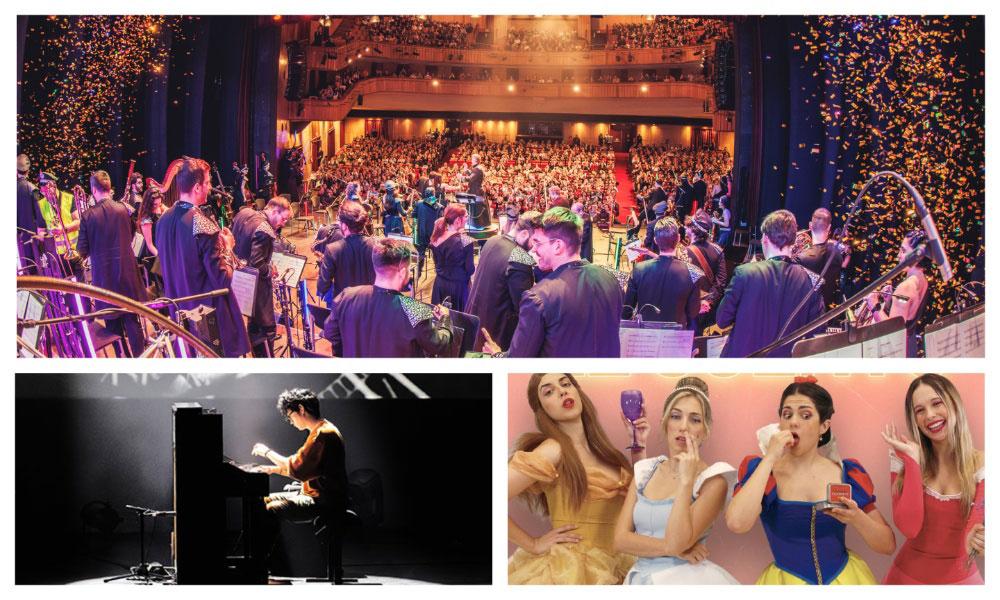 Ir para Imagem El pianista Tony Ann, la Film Symphony Orchestra y el humor de No me toques el cuento, esta semana en el Teatro de la Laboral
