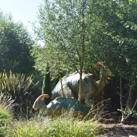 Hojas de árboles y sus marionetas y hadas