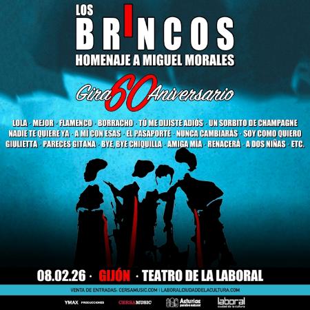 Los Brincos. Gira 60 aniversario: homenaje a Miguel Morales