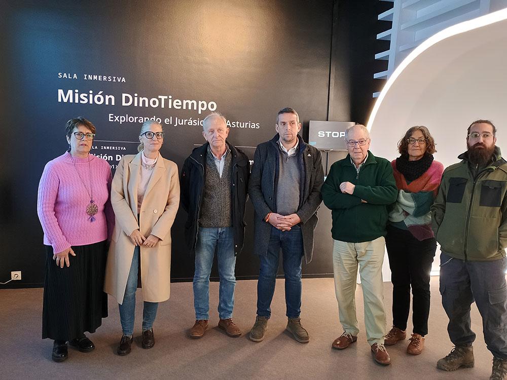 Ir a Imagen El Gobierno de Asturias refuerza su apuesta por la modernización turística y la divulgación científica con la nueva sala inmersiva del MUJA