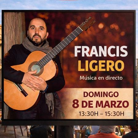 Sesión vermú con Francis Ligero