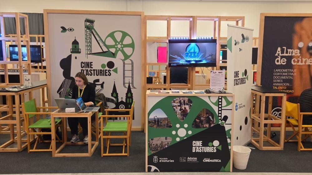 Ir a Imagen Cultura difunde 21 proyectos cinematográficos asturianos en la zona de industria del Festival de Málaga