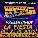 Imagen Presentación Regreso a los 80 y música en el Patioh!
