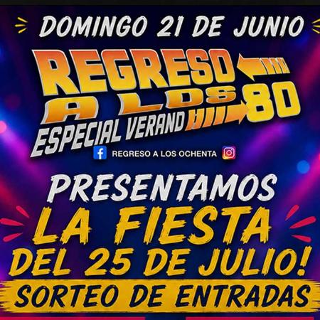 Presentación Regreso a los 80 y música en el Patioh!