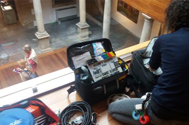 Go to Image La Film Commission del Principado colabora con el rodaje del documental Oscuro y Lucientes de Samuel Alarcón