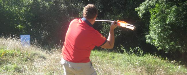 Go to Image Campeonato Europeo de Tiro con Arco y Propulsor Prehistóricos en el Parque