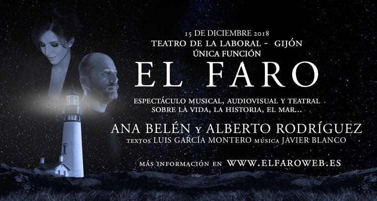 Ir para Imagem Ana Belén y Alberto Rodríguez protagonizan El Faro este sábado en el Teatro de la Laboral