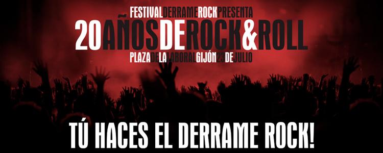 Ir para Imagem El Festival Derrame Rock invita a músicos y grupos a participar en la celebración de su 20º Aniversario en Laboral Ciudad de la Cultura