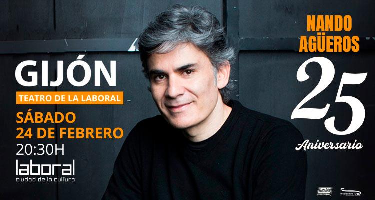 Aller à Image Nando Agüeros cerrará la gira de su 25º Aniversario en la Laboral